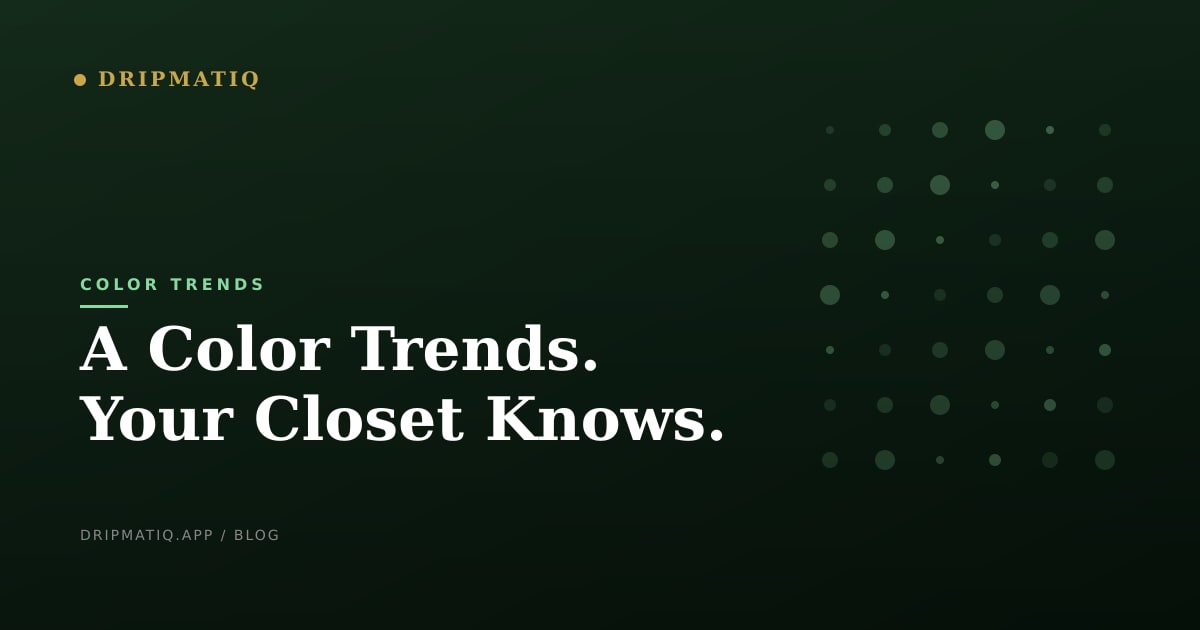 A closet with green garments highlighted and glowing, representing rediscovered outfit combinations